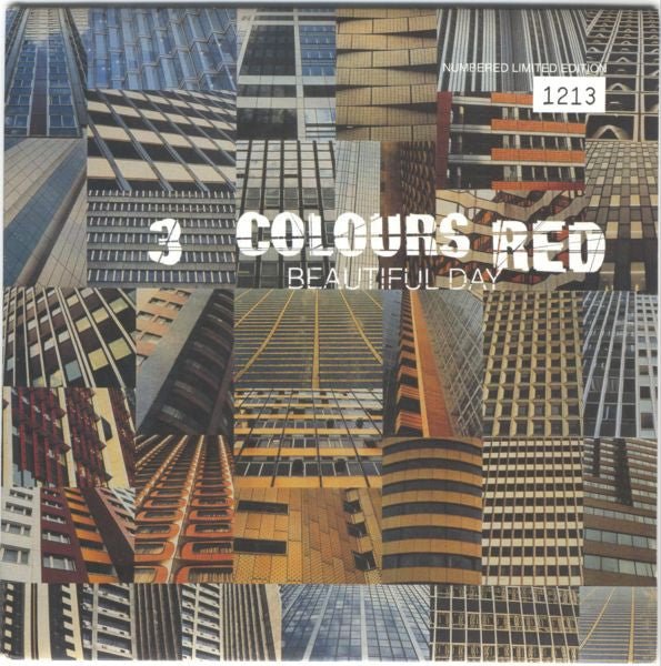 3 Colours Red - Beautiful Day [Import] (Used 7") - Mad World Records