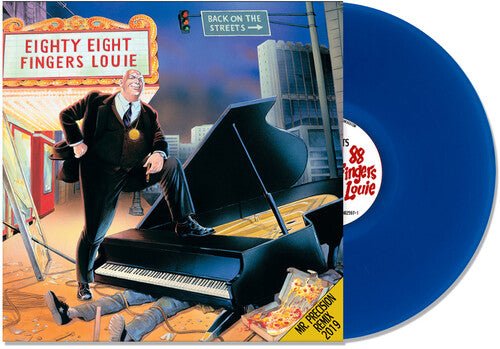 88 Fingers Louie - Back on the Streets (Remixed and Remastered) [Blue Vinyl] (New Vinyl LP) - Mad World Records