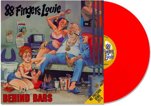 88 Fingers Louie - Behind Bars [Red Vinyl] (New Vinyl LP) - Mad World Records