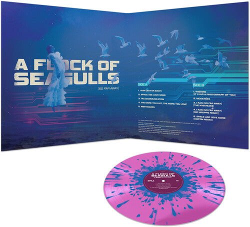 A Flock of Seagulls - I Ran (So Far Away) [Pink & Blue Splatter Vinyl] (New Vinyl LP) - Mad World Records