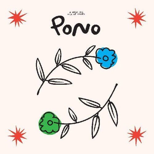 A Great Big Pile of Leaves - Pono [White, Green, & Blue Marbled Vinyl (New Vinyl LP) - Mad World Records