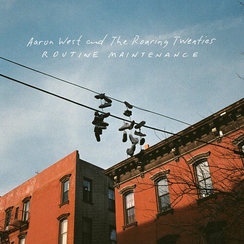 Aaron West & the Roaring Twenties - Routine Maintenance [Blue & Orange Pinwheel Vinyl] (New Vinyl LP) - Mad World Records