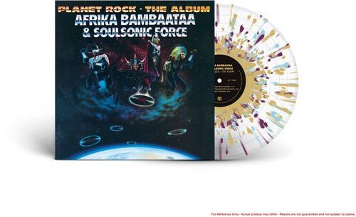 Afrika Bambaataa & Soulsonic Force - Planet Rock: the Album [Blue, Purple & Gold Splatter Vinyl] (New Vinyl LP) - Mad World Records