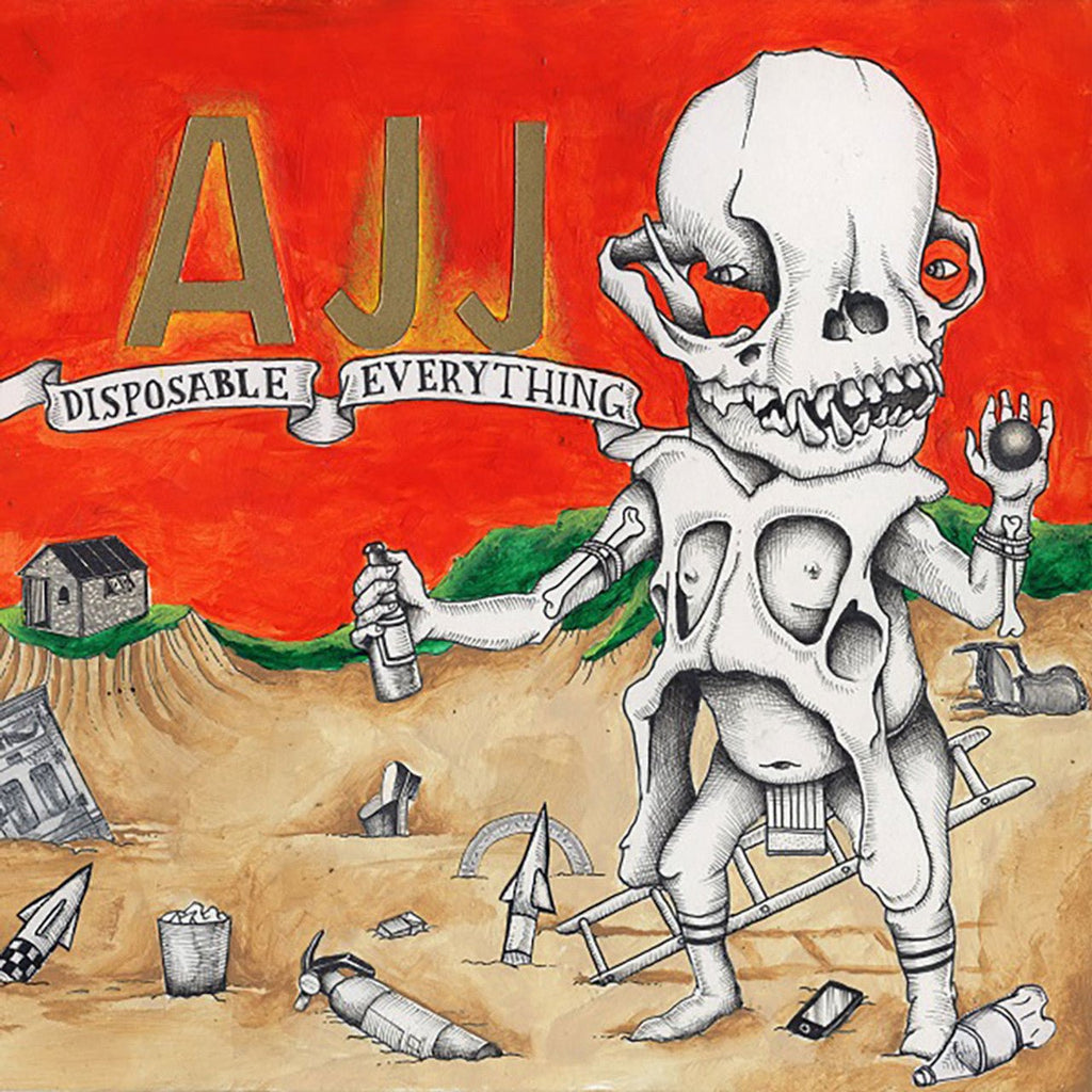 AJJ - Disposable Everything (New CD) - Mad World Records