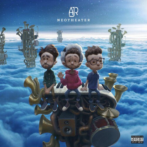 AJR - Neotheater [Clear w/ Blue Splatter Vinyl] (New Vinyl LP) - Mad World Records