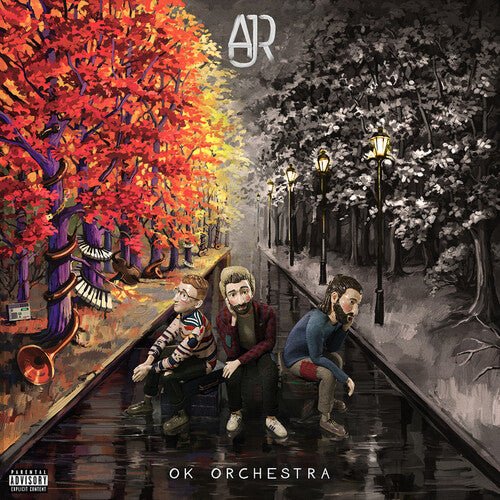 AJR - Ok Orchestra [Clear w/ Orange Splatter Vinyl] (New Vinyl LP) - Mad World Records