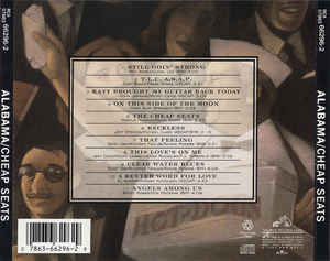 Alabama - Cheap Seats (Used CD) - Mad World Records