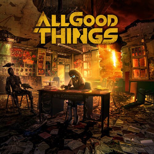 All Good Things - A Hope In Hell [Translucent Orange & Black Vinyl] (New Vinyl LP) - Mad World Records