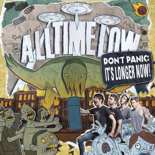 All Time Low - Don't Panic: It's Longer Now [Orange Vinyl] (New Vinyl LP) - Mad World Records