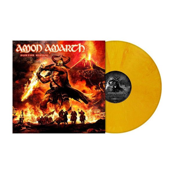 Amon Amarth - Surtur Rising [Sun Yellow Marbled Vinyl] (New Vinyl LP) - Mad World Records