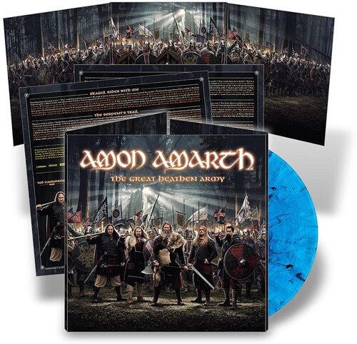 Amon Amarth - The Great Heathen Army [Blue & Black Vinyl] (New Vinyl LP) - Mad World Records