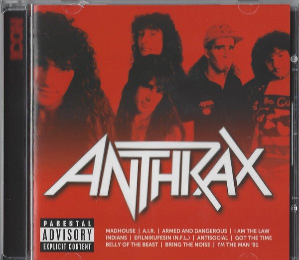 Anthrax - Icon: The Best Of (New CD) - Mad World Records