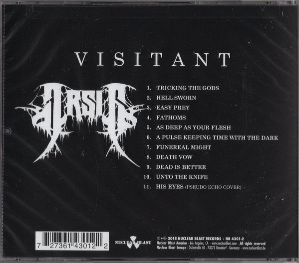 Arsis - Visitant (New CD) - Mad World Records