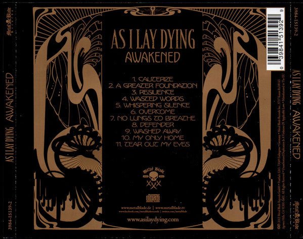 As I Lay Dying - Awakened (New CD) - Mad World Records