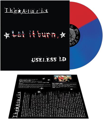 Ataris & Useless I.D. - Let It Burn [Red / Blue Split Vinyl] (New Vinyl LP) - Mad World Records