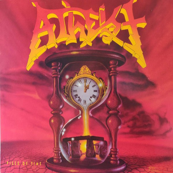 Athiest - Piece of Time [Red w/ Brown & Yellow Splatter Vinyl] (New Vinyl LP) - Mad World Records