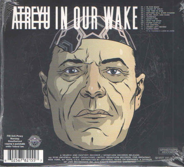 Atreyu - In Our Wake (New CD) - Mad World Records