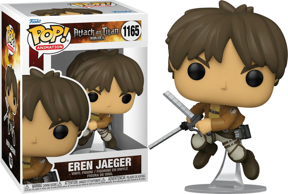 Attack on Titan Eren Jaeger #1165 (Funko Pop) Mad World Records