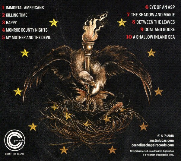 Austin Lucas - Immortal Americans (New CD) - Mad World Records