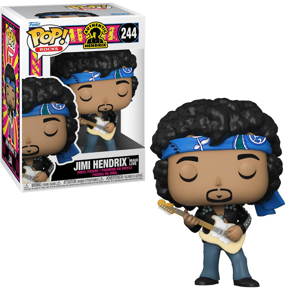 Authentic Hendrix - Jimi Hendrix Maui Live #244 (Funko Pop) - Mad World Records