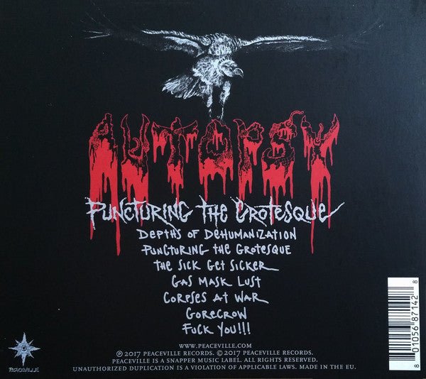 Autopsy - Puncturing the Grotesque (New CD) - Mad World Records