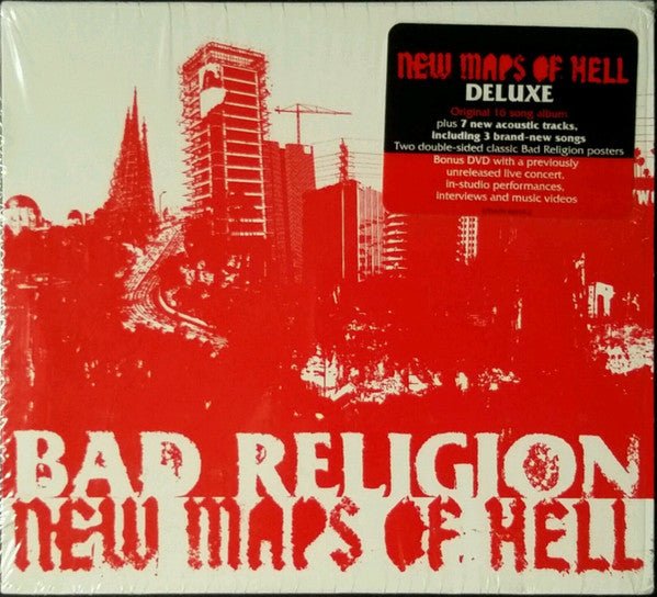 Bad Religion - New Maps Of Hell [Deluxe] (New CD + DVD) - Mad World Records