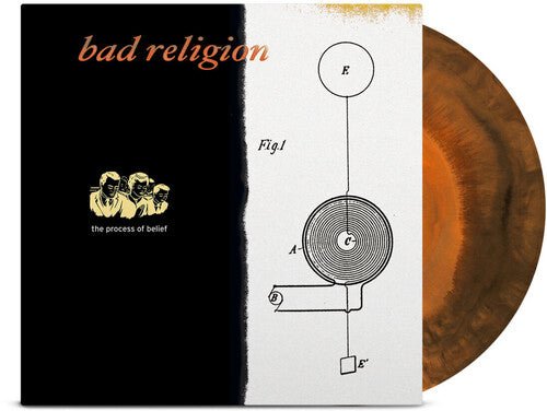 Bad Religion - The Process of Belief: Anniversary Edition [Orange & Black Vinyl] (New Vinyl LP) - Mad World Records