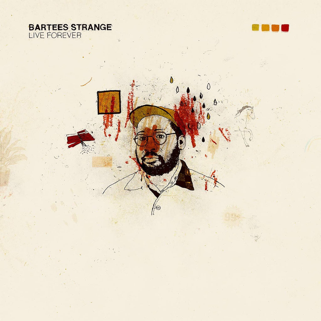 Bartees Strange - Live Forever [White Bone & Black Swirl Vinyl] (New Vinyl LP) - Mad World Records