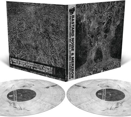 Bastard Noise & Merzbow - Retribution By All Other Creatures [Silver Vinyl] (New Vinyl LP) - Mad World Records