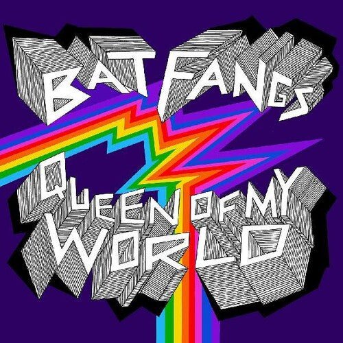 Bat Fangs ‎ - Queen Of My World [Yellow Vinyl] (New Vinyl LP) - Mad World Records