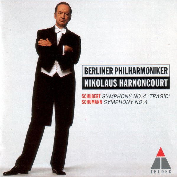 Berliner Philharmoniker with Nikolaus Harnoncourt - Schubert Symphony No. 4 & Schumann Symphony No. 4 (Used CD)