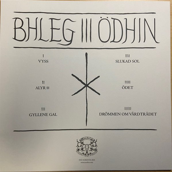 Bhleg - Odhin (New Vinyl LP) - Mad World Records