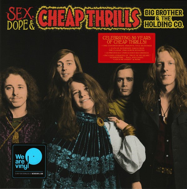 Big Brother & the Holding Company - Sex, Dope & Cheap Thrills (New Vinyl LP) - Mad World Records