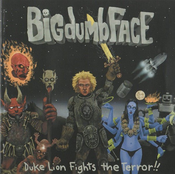 Big Dumb Face - Duke Lion Fights The Terror (Used CD) - Mad World Records