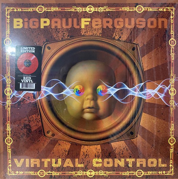 Big Paul Ferguson - Virtual Control [Red Vinyl] (New Vinyl LP) - Mad World Records