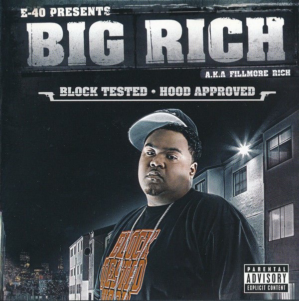 Big Rich - Block Tested: Hood Approved (New CD) - Mad World Records