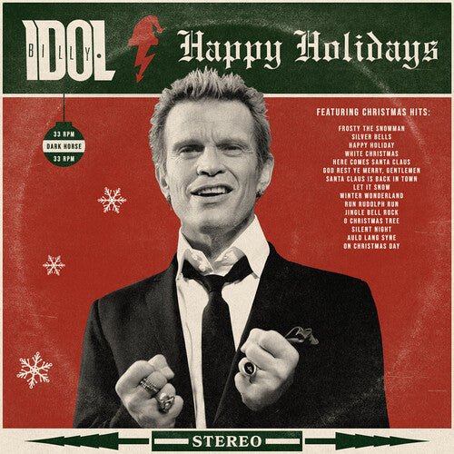 Billy Idol ‎ - Happy Holidays [White Vinyl] (New Vinyl LP) - Mad World Records