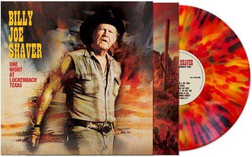 Billy Joe Shaver - One Night In Luckenbach Texas [Splatter Vinyl] (New Vinyl LP) - Mad World Records