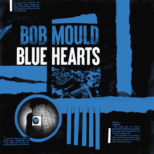 Bob Mould ‎ - Blue Hearts [Tri - Color Vinyl] (New Vinyl LP) - Mad World Records