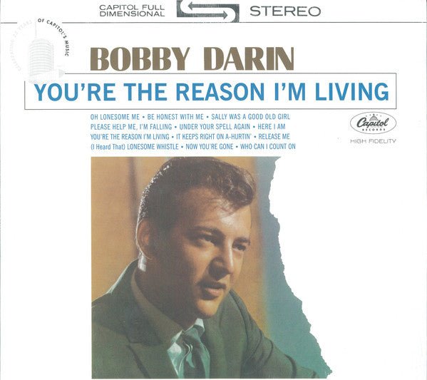 Bobby Darin - You're The Reason I'm Living (New Vinyl LP) - Mad World Records