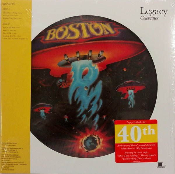 Boston - Boston - [Picture Disc] (New Vinyl LP) - Mad World Records