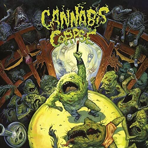 Cannabis Corpse - The Weeding [White Vinyl] (New Vinyl LP) - Mad World Records