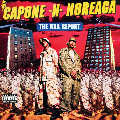 Capone - N - Noreaga - The War Report [Clear Vinyl with Red & Blue Splatter Vinyl] (New Vinyl LP) - Mad World Records