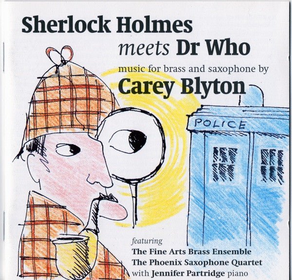 Carey Blyton - Sherlock Holmes Meets Dr Who (Used CD) - Mad World Records