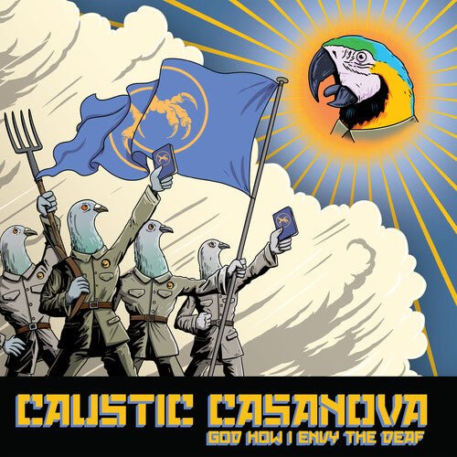 Caustic Casanova - God How I Envy the Deaf [Yellow Vinyl] (New Vinyl LP) - Mad World Records