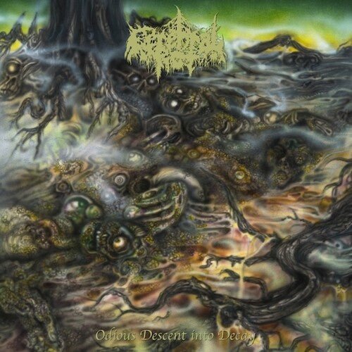 Cerebral Rot - Odious Descent Into Decay [Colored Vinyl] (New Vinyl LP) - Mad World Records