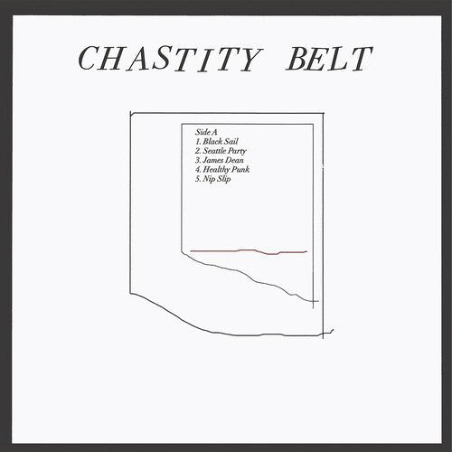 Chastity Belt - No Regerts (10th Anniversary Edition) [Black & White Swirl Vinyl] (New Vinyl LP) - Mad World Records