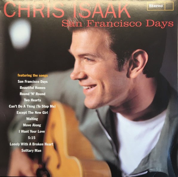 Chris Isaak - San Francisco Days [Red Vinyl] (New Vinyl LP) - Mad World Records