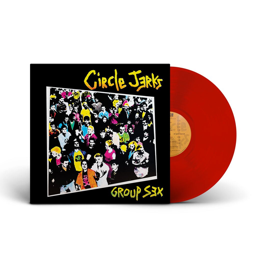 Circle Jerks - Group Sex: 40th Anniversary Edition [Red Vinyl] (New Vinyl LP) - Mad World Records