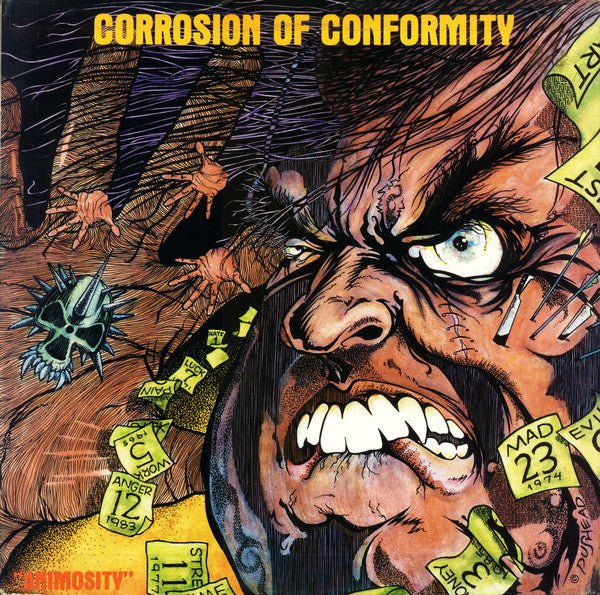 Corrosion of Conformity - Animosity [Orange Brown Marbled Vinyl] (New Vinyl LP) - Mad World Records